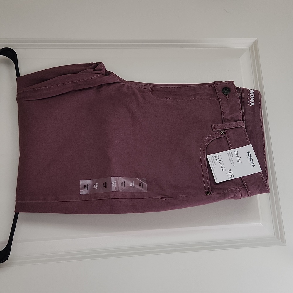 Sonoma Womens Skinny Pant 16S
